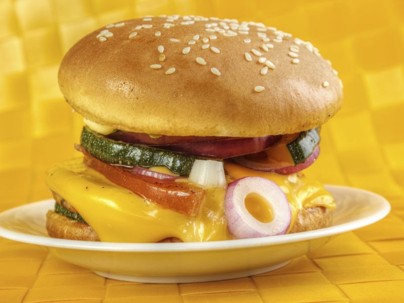 Kalorienfalle Veggie-Burger