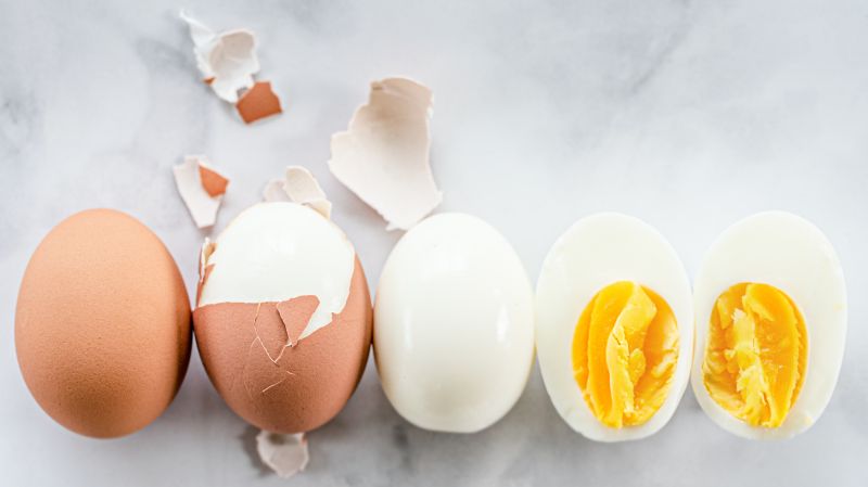 Ballaststoffarme Ernährung: Eier